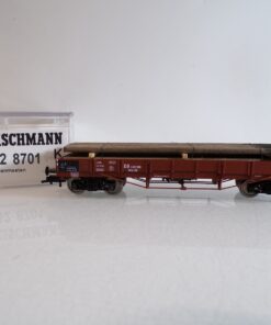 Fleischmann H0 K 52628701 US Niederbordwagen mit Ladung der DB in OVP BH1640