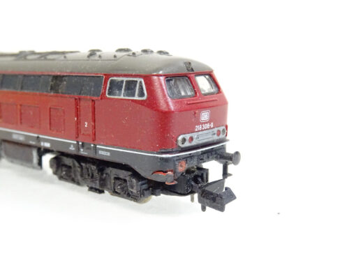 Fleischmann N 7237 Diesellok BR 218 306-9 der DB in EVP LE3465 – Bild 4