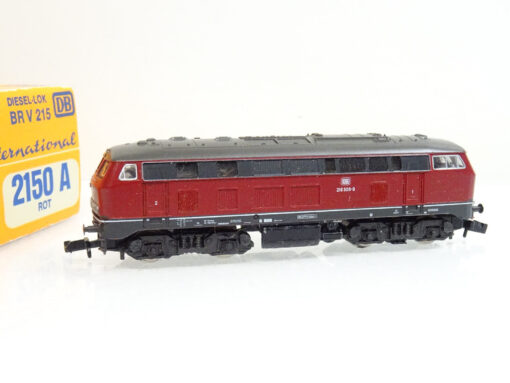 Fleischmann N 7237 Diesellok BR 218 306-9 der DB in EVP LE3465