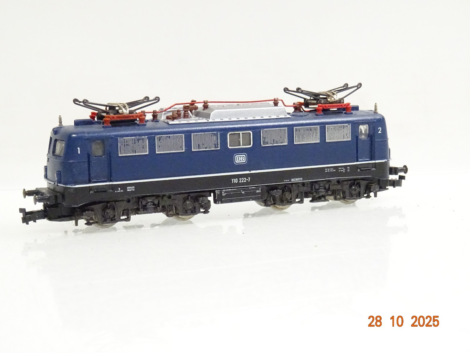 Fleischmann N 7335 E-Lok BR 110 222-7 der DB JL3941 o. – Bild 3