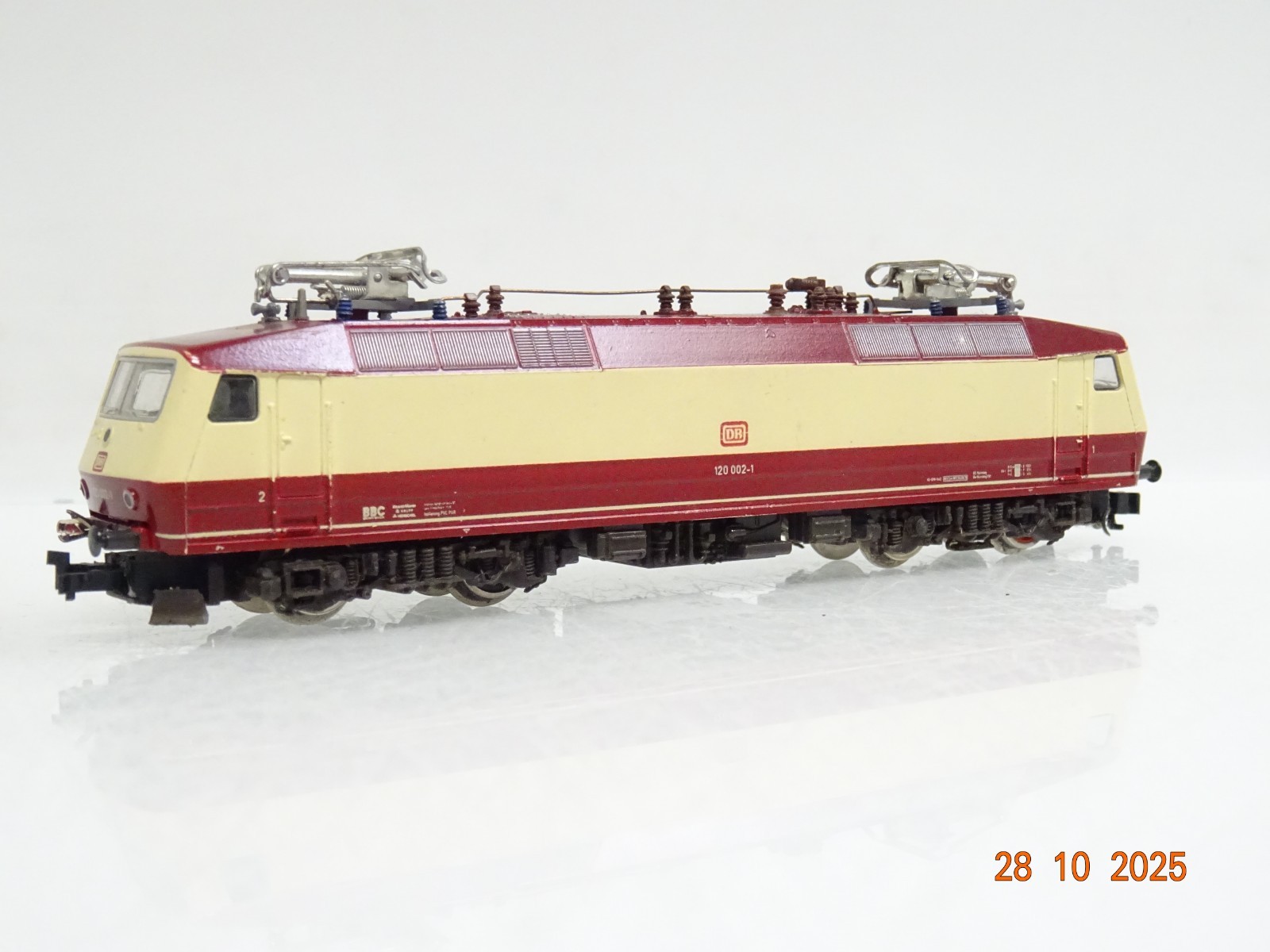 Fleischmann N 7350 E-Lok BR 120 002-1 der DB JL3897 o.