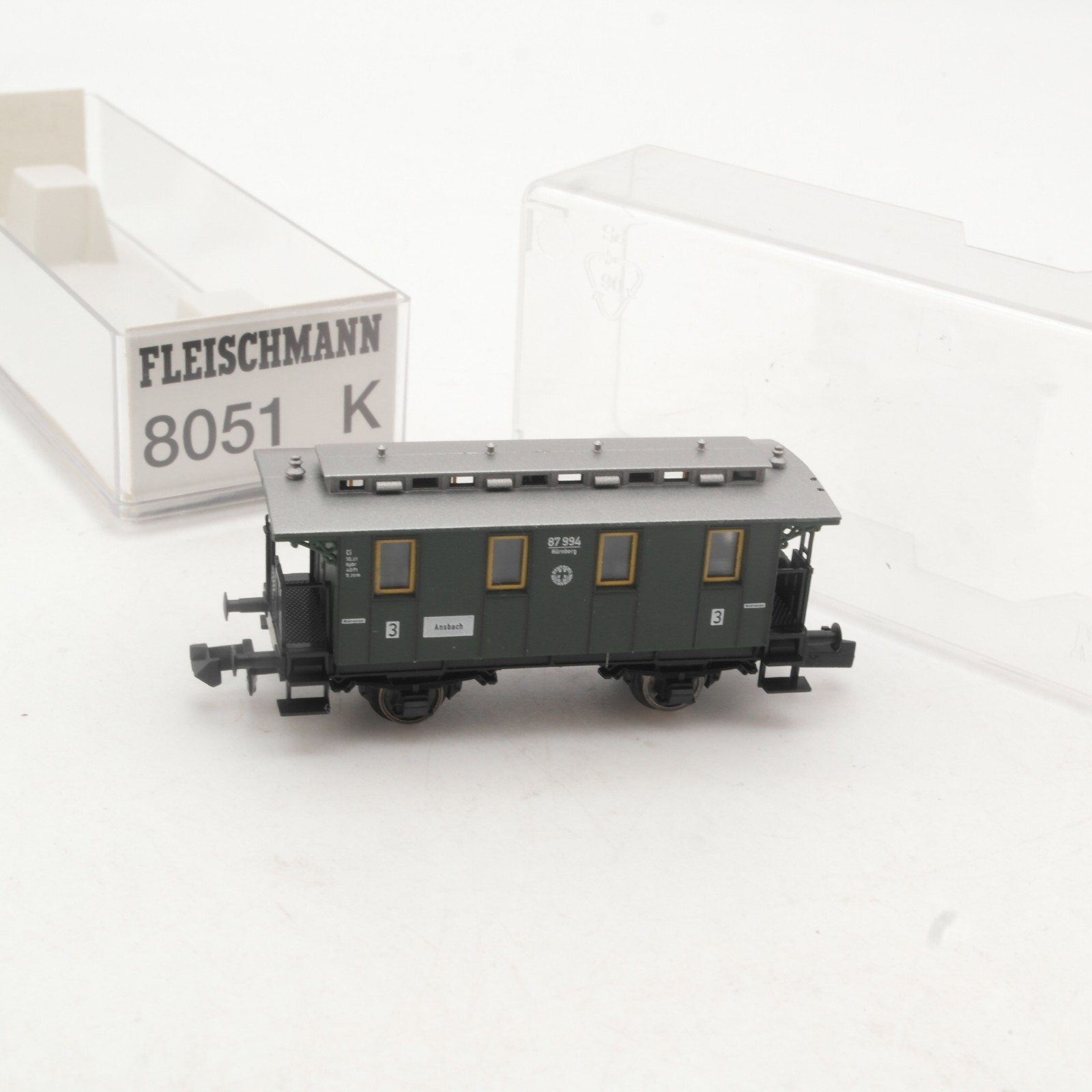 Fleischmann N 8051 K Abteilwagen 3. Klasse der DRG in OVP RR4957
