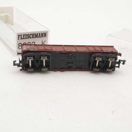 Fleischmann N 8283 K offener Güterwagen Hochbordwagen der DB in OVP RR3886 – Bild 3