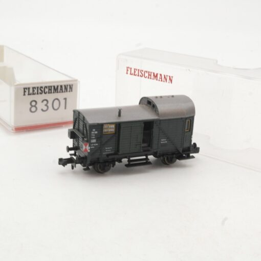 Fleischmann N 8301 Güterzugbegleitwagen der DB in OVP RR46 – Bild 3