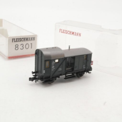 Fleischmann N 8301 Güterzugbegleitwagen der DB in OVP RR46