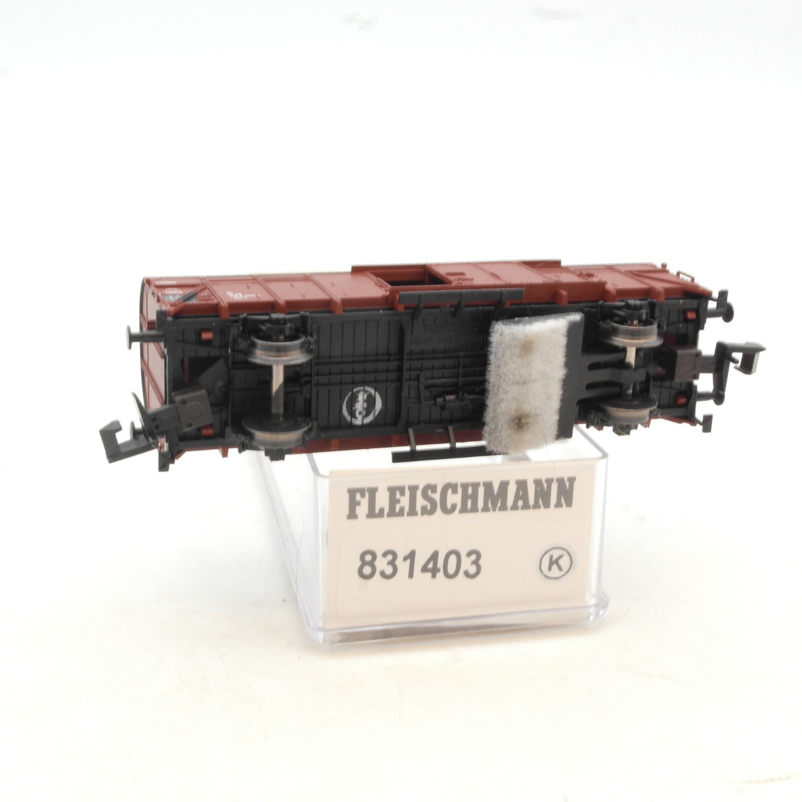 Fleischmann N 831403 K gedeckter Güterwagen der DB in OVP RG1345 – Bild 3