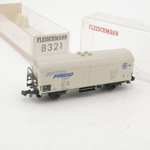 Fleischmann N 8321 Güterwagen Kühlwagen Interfrigo der FS in OVP RR4171 – Bild 3