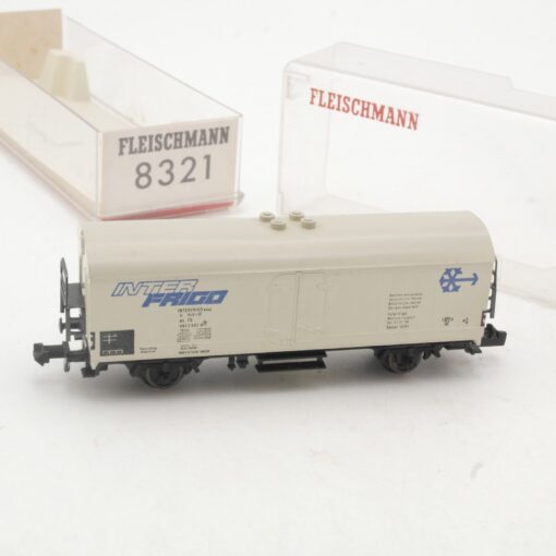 Fleischmann N 8321 Güterwagen Kühlwagen Interfrigo der FS in OVP RR4171
