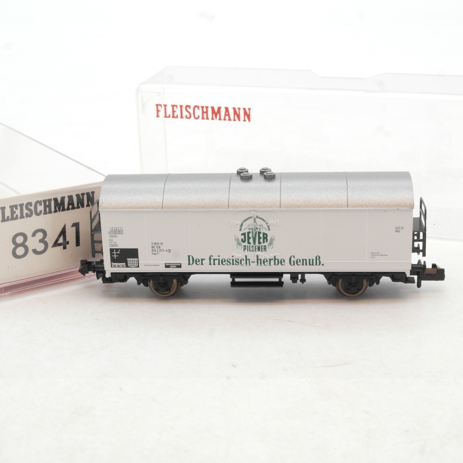 Fleischmann N 8341 Kühlwagen Jever-Pilsner der DB in OVP RG575