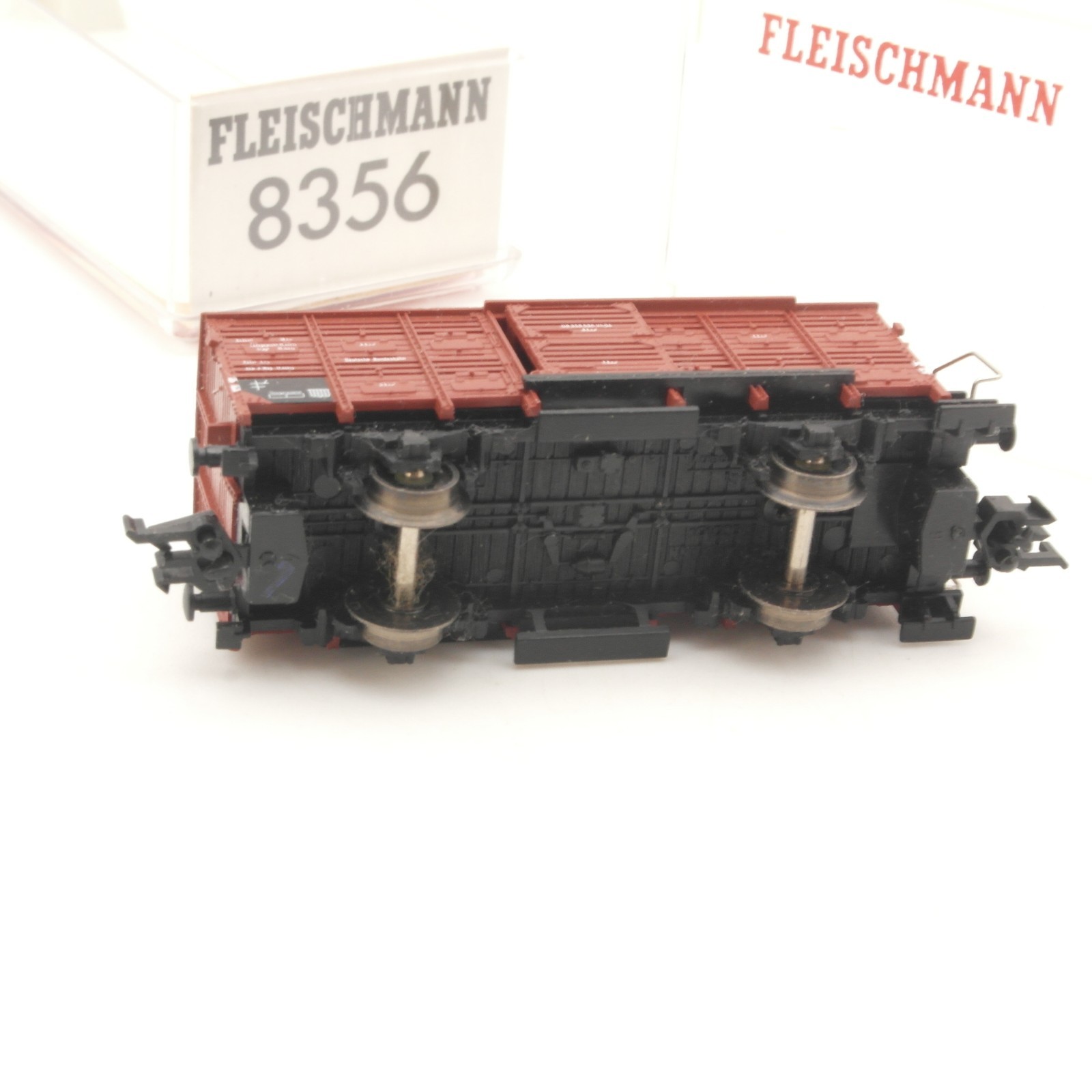 Fleischmann N 8356 Viehwagen der DB in OVP RR5375 – Bild 4