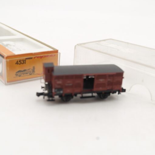 Fleischmann N Viehtransportwagen der DB in EVP RR2250