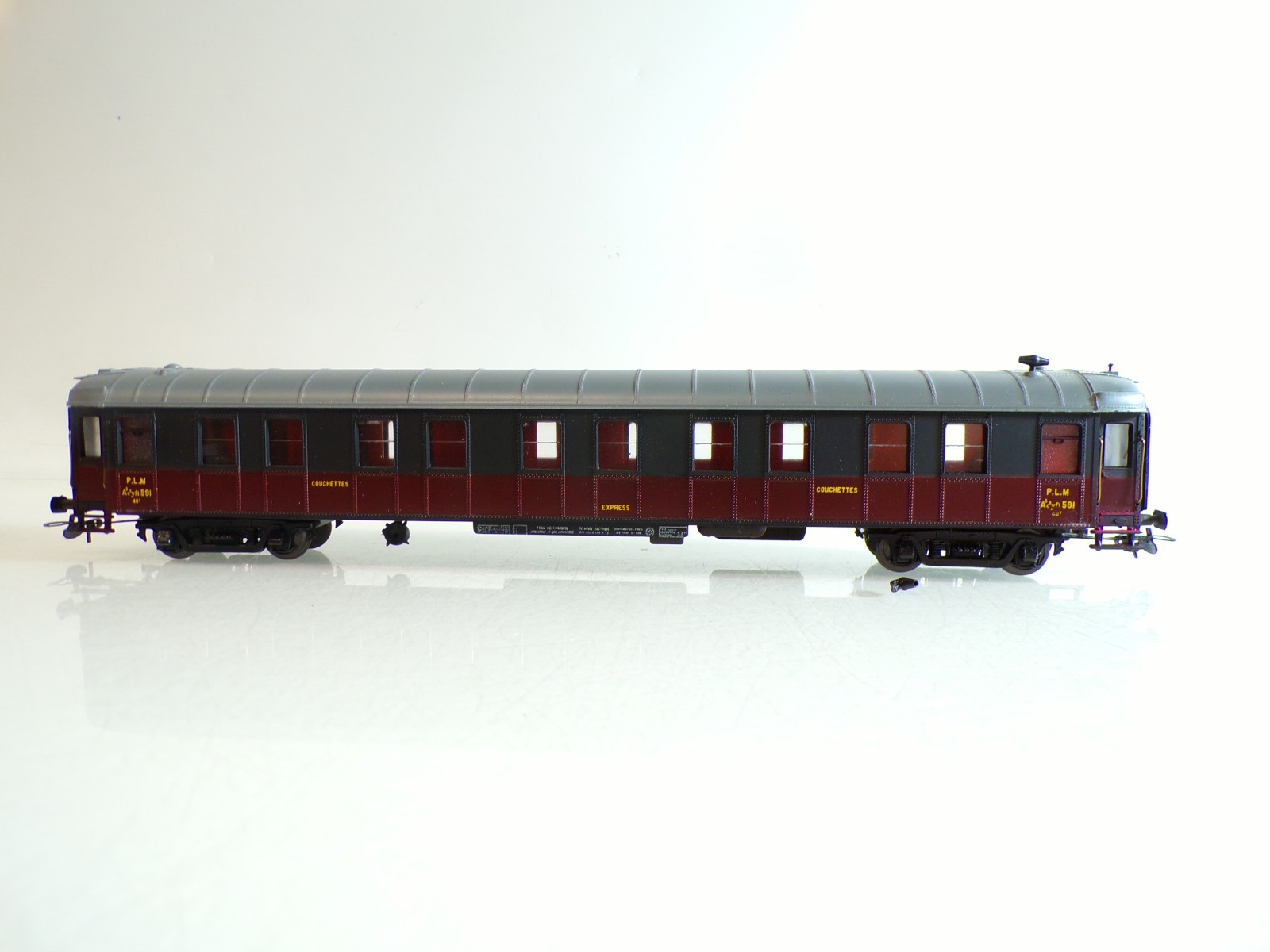 France Trains H0 252 Liegewagen der P.L.M. in OVP BH1129 – Bild 3