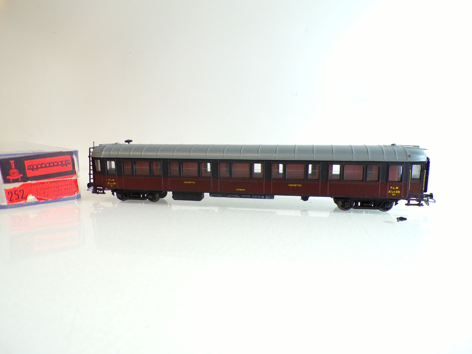 France Trains H0 252 Liegewagen der P.L.M. in OVP BH1129