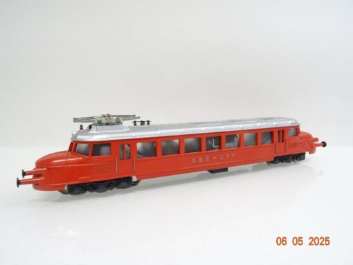 HAG H0 100 Schweiz Triebwagen Rbe 2/4 Roter Pfeil SBB für Märklin AC OVP JL452 – Bild 3