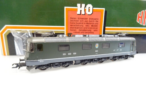 HAG H0 197 Schweiz E-Lok Re 6/6 Tavannes der SBB in OVP LC9342