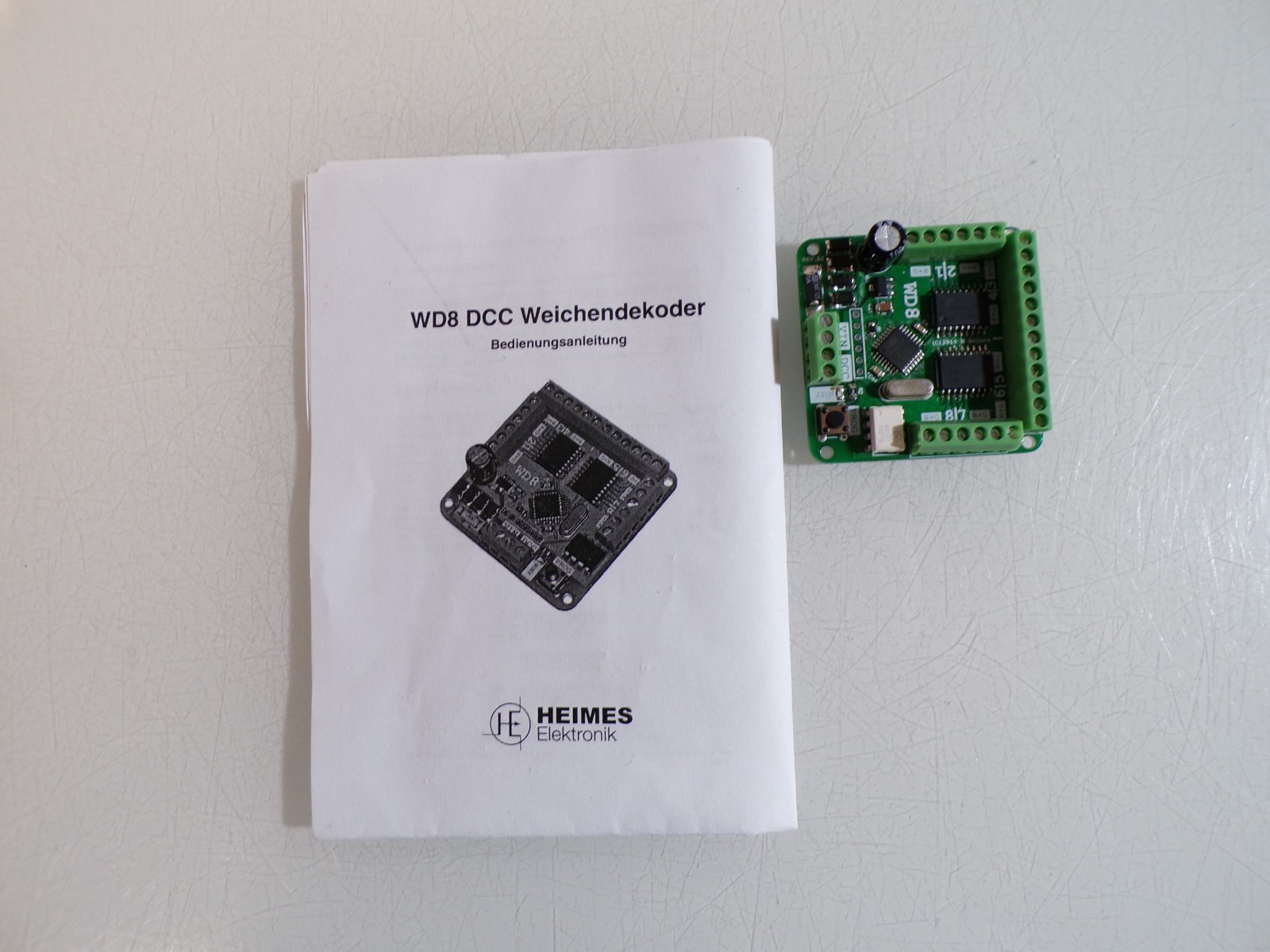 Heimes WD8 DCC Weichendecoder siehe Foto PK2930 o.