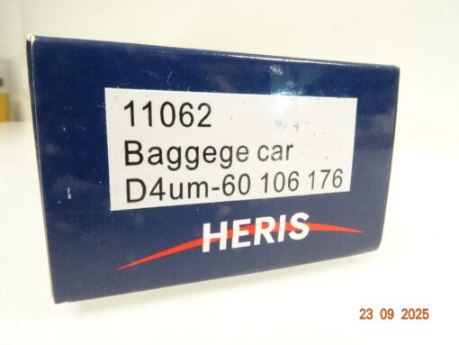 Heris H0 11062 Gepäckwagen D4um der DB in OVP JL3114 – Bild 5