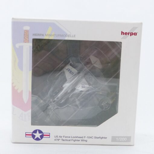 Herpa 1:200 552073 US Air Force F-104C Starfighter 479 rar in OVP EX6254 – Bild 5