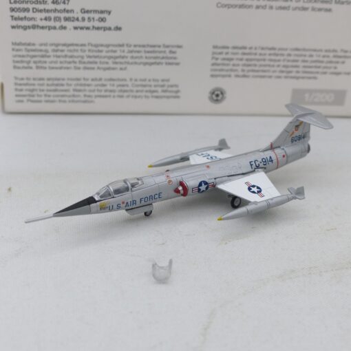 Herpa 1:200 552073 US Air Force F-104C Starfighter 479 rar in OVP EX6254