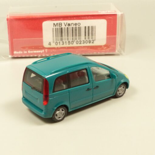 Herpa 1:87 023092 Mercedes-Benz Vaneo W414 aquagrün in OVP EX6038 – Bild 3