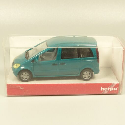 Herpa 1:87 023092 Mercedes-Benz Vaneo W414 aquagrün in OVP EX6038 – Bild 4