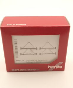 Herpa 1:87 052276 Stützräder für Benzintank-Auflieger (4 Stück) in OVP ER2413