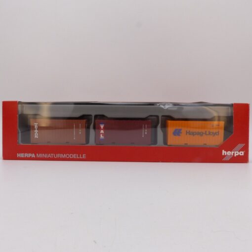 Herpa 1:87 076432-003 3 x 20ft. Container in OVP EX3929 – Bild 4