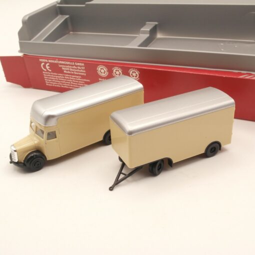 Herpa 1:87 143394 Mercedes Benz Möbel Hängerzug Sammlermodell in OVP ER8376