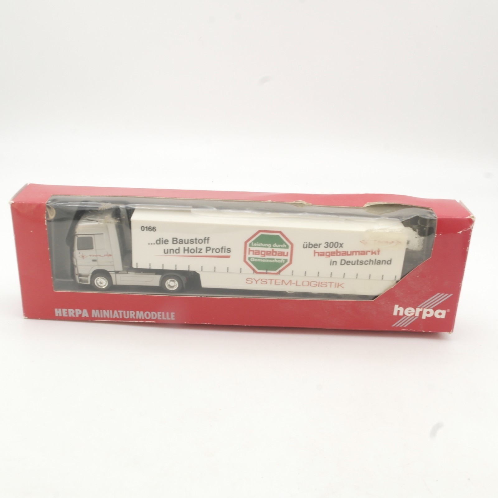 Herpa 1:87 148832 MB Actros LH Sattelzug Hagebau in OVP RR5403 – Bild 4