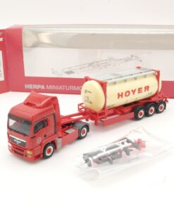 Herpa 1:87 156158 MAN TGS LX Tank-Sattelzug Hoyer in OVP QR7558