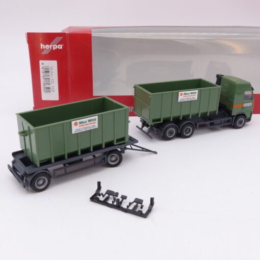 Herpa 1:87 156592 Volvo GL Hängerzug Max Wild in OVP EX7434 – Bild 3