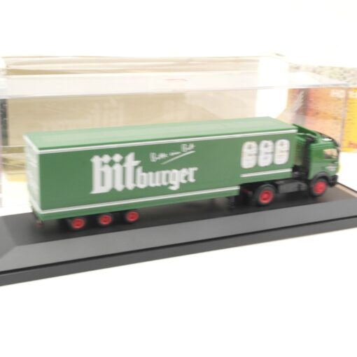 Herpa 1:87 183505 Mercedes Benz Sattelzug Bitburger Bier in OVP QR9487 – Bild 3