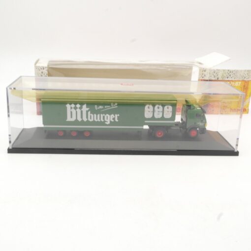 Herpa 1:87 183505 Mercedes Benz Sattelzug Bitburger Bier in OVP QR9487 – Bild 4