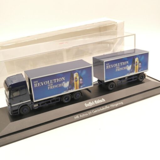 Herpa 1:87 187398 MB Actros LH Getränkekoffer-HZ Gaffel Kölsch in OVP ER8940 – Bild 3