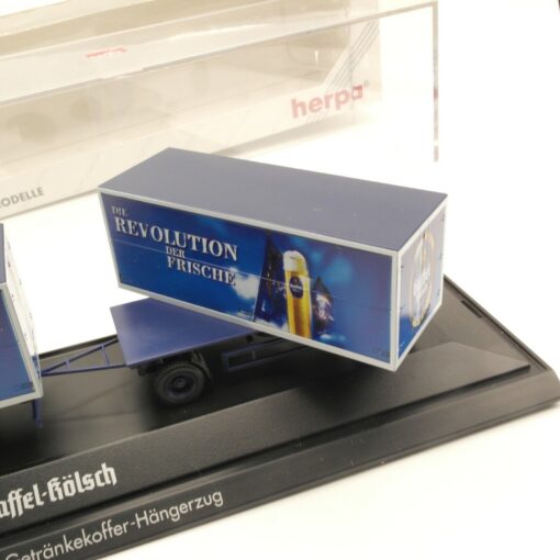 Herpa 1:87 187398 MB Actros LH Getränkekoffer-HZ Gaffel Kölsch in OVP ER8940 – Bild 4