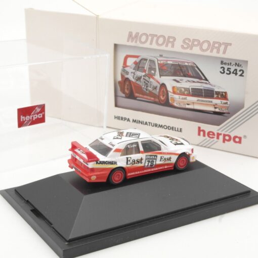 Herpa 1:87 3542 MB 190 E 2.5-16 Evo II AMG East #78 in OVP QR5721 – Bild 3