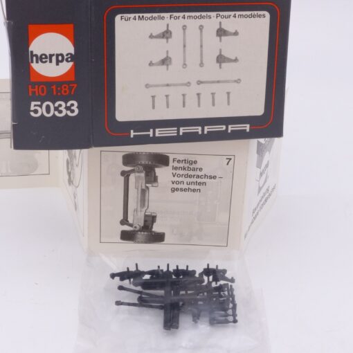 Herpa 1:87 5033 Zubehör für 4 Modelle in OVP EX7325