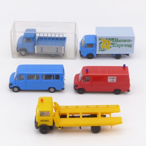 Herpa 1:87 5er-Pack diverse Kleintransporter in Tüte siehe Bilder o. EX5755