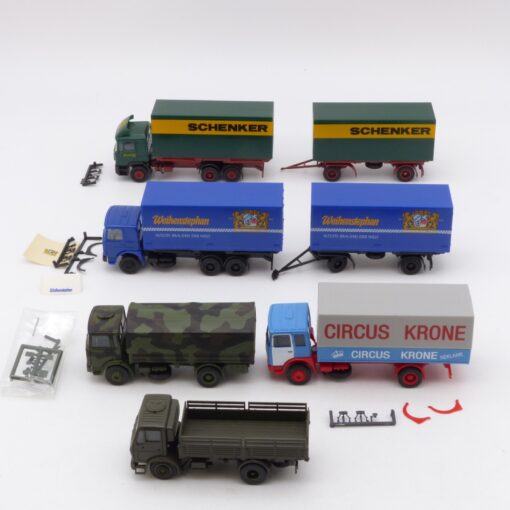 Herpa 1:87 5er-Pack diverse LKW Modelle in Tüte siehe Bilder o. EX6950