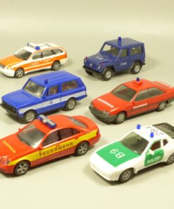 Herpa 1:87 6er-Pack diverse Einsatzfahrzeuge in Tüte siehe Bilder o. EX5023