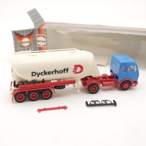 Herpa 1:87 811115 MB Silo-Sattelzug Dyckerhoff in OVP QR8824 – Bild 3