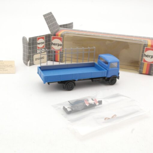 Herpa 1:87 814000 Mercedes Benz LP 808 D Glastransporter  in OVP RR160 – Bild 4