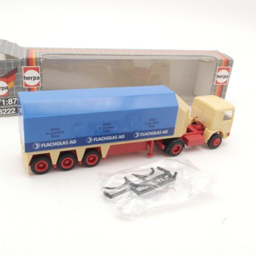 Herpa 1:87 818222 MAN Glastransport Flachgas AG in OVP RR1159 – Bild 3
