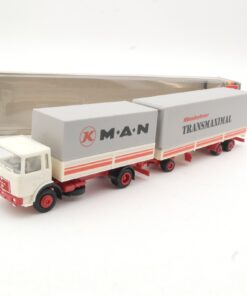Herpa 1:87 820321 MAN Hängerzug Pritsche/Plane Kässbohrer in OVP RR1156