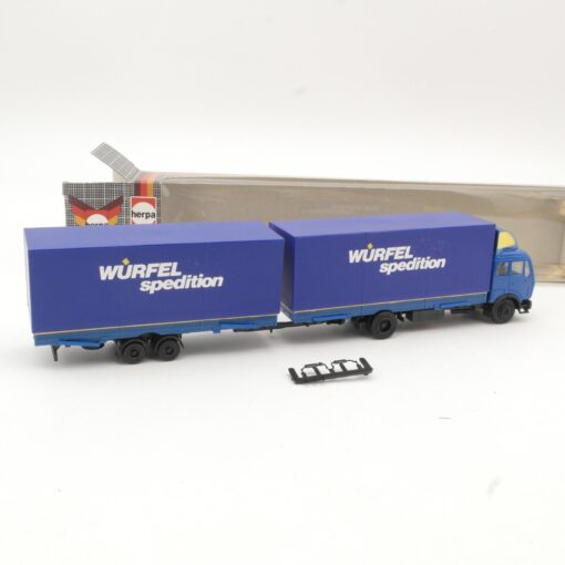 Herpa 1:87 829290 MB Hängerzug Würfel Spedition in OVP RR115 – Bild 3