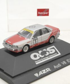 Herpa 1:87 Audi A4 V8 Evo #1 Dekra in PC Box RG9348