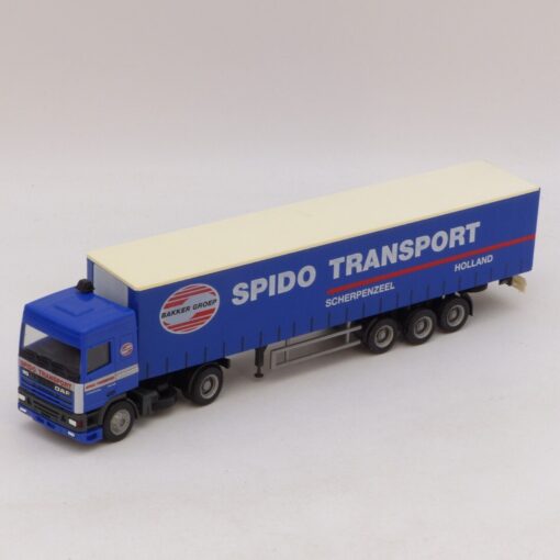 Herpa 1:87 DAF 95 Sattelzug Spido Transport, siehe Bilder o. EX51