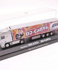 Herpa 1:87 DAF 95 XF Eurokühlkoffersattelzug D2 in PC Box RT9081