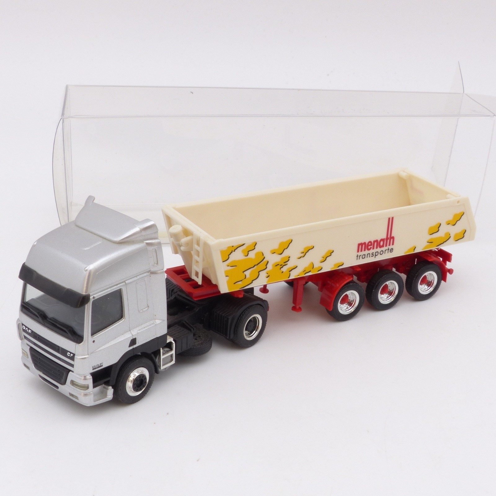 Herpa 1:87 DAF CF Hinterkipper-Sattelzug Menath Transporte in EVP EX8414