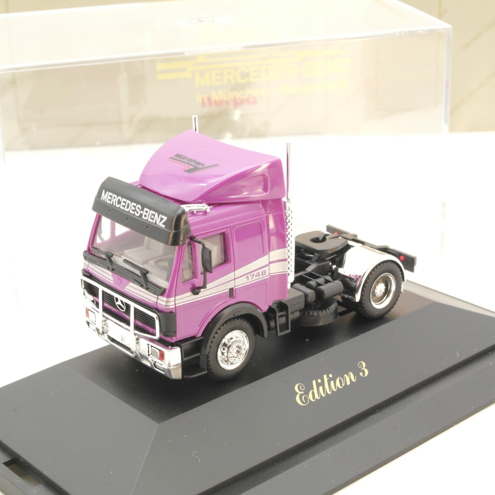 Herpa 1:87 MB 1748 Zugmaschine Edition 3 München in OVP RG6456